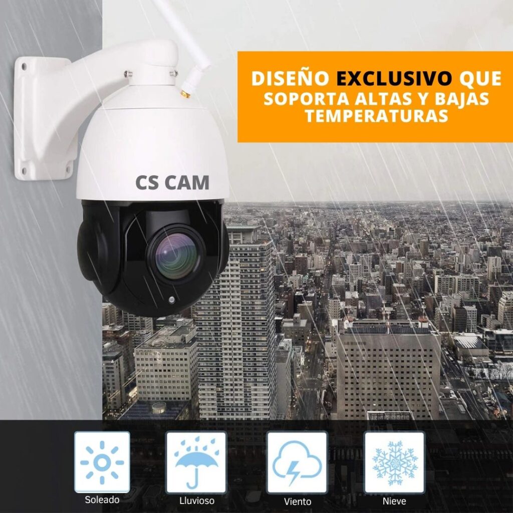 Zoom óptico de 40 aumentos: es lo que ofrece esta cámara de vigilancia para  no perder detalle en nuestras grabaciones