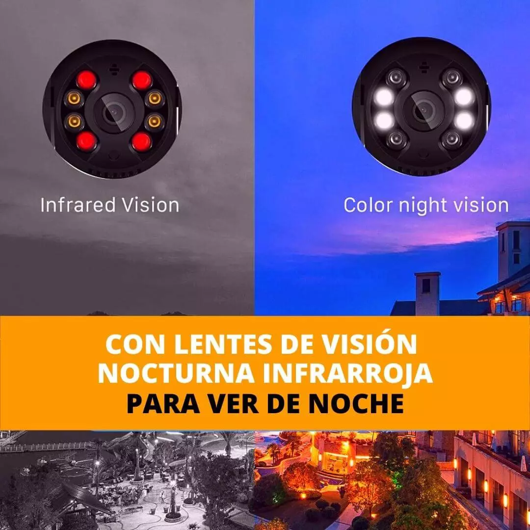 camara wifi solar 4g viion nocturna