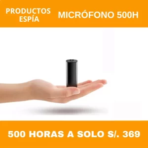 microfono espia oferta 500 horas