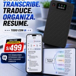 Microfono IA Transcriptor